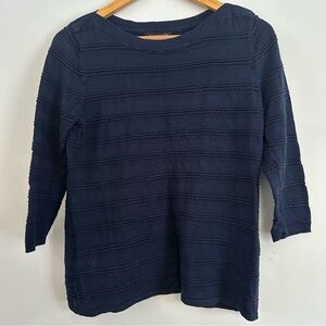 41 Hawthorn blue 3/4 sleeve light sweater